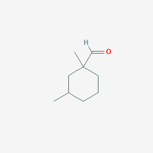 1,3-Dimethylcyclohexane-1-carbaldehyde