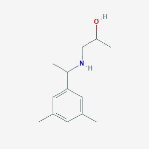 1-{[1-(3,5-Dimethylphenyl)ethyl]amino}propan-2-ol