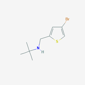 [(4-Bromothiophen-2-yl)methyl](tert-butyl)amine