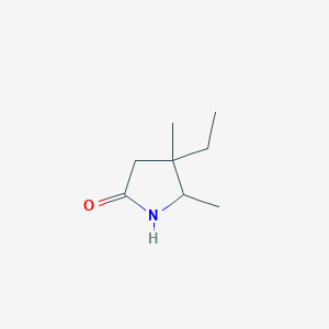 4-Ethyl-4,5-dimethylpyrrolidin-2-one