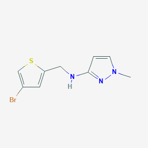 N-[(4-bromothiophen-2-yl)methyl]-1-methyl-1H-pyrazol-3-amine