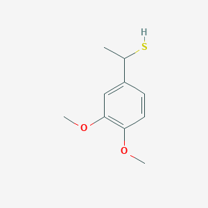 1-(3,4-Dimethoxyphenyl)ethane-1-thiol