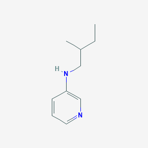 molecular formula C10H16N2 B13277054 N-(2-methylbutyl)pyridin-3-amine 