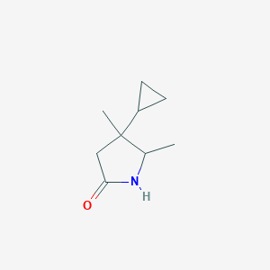 4-Cyclopropyl-4,5-dimethylpyrrolidin-2-one