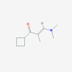 1-Cyclobutyl-3-(dimethylamino)-2-methylprop-2-en-1-one