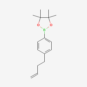 2-[4-(But-3-en-1-yl)phenyl]-4,4,5,5-tetramethyl-1,3,2-dioxaborolane