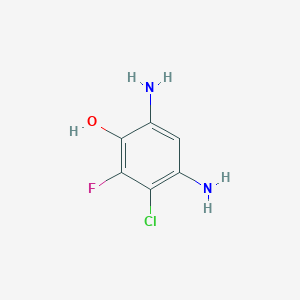 4,6-Diamino-3-chloro-2-fluorophenol