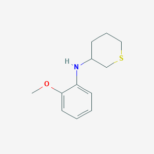 N-(2-methoxyphenyl)thian-3-amine