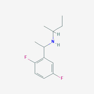 (Butan-2-yl)[1-(2,5-difluorophenyl)ethyl]amine