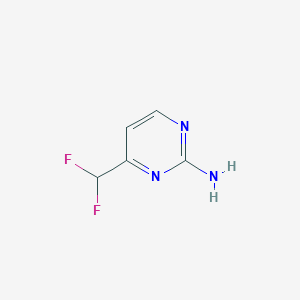 4-(Difluoromethyl)pyrimidin-2-amine