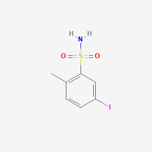 5-Iodo-2-methylbenzene-1-sulfonamide