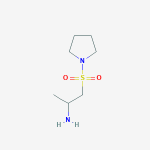 1-(Pyrrolidine-1-sulfonyl)propan-2-amine