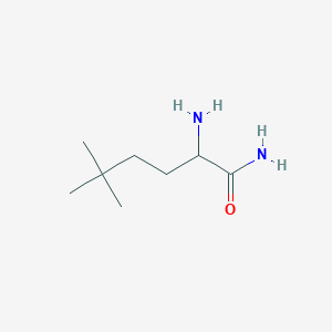 2-Amino-5,5-dimethylhexanamide