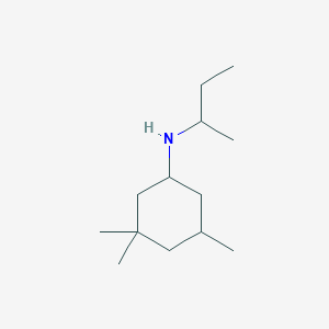 N-(butan-2-yl)-3,3,5-trimethylcyclohexan-1-amine