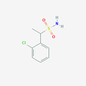 1-(2-Chlorophenyl)ethane-1-sulfonamide