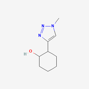 2-(1-Methyl-1H-1,2,3-triazol-4-yl)cyclohexan-1-ol