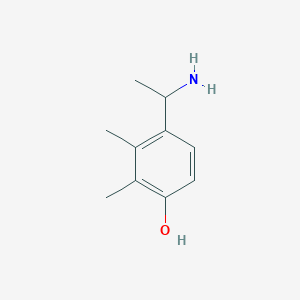 4-(1-Aminoethyl)-2,3-dimethylphenol