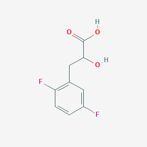 3-(2,5-Difluorophenyl)-2-hydroxypropanoic acid