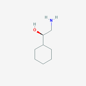 (1R)-2-amino-1-cyclohexylethan-1-ol