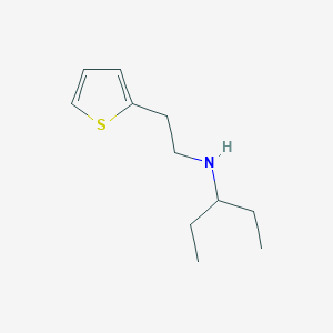 (Pentan-3-yl)[2-(thiophen-2-yl)ethyl]amine