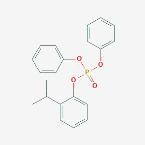 molecular formula C21H21O4P B132778 异丙苯基二苯基磷酸酯 CAS No. 64532-94-1
