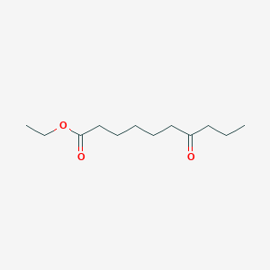 molecular formula C12H22O3 B1327836 7-氧代癸酸乙酯 CAS No. 73276-75-2