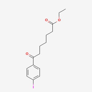 Ethyl 7-(4-iodophenyl)-7-oxoheptanoate
