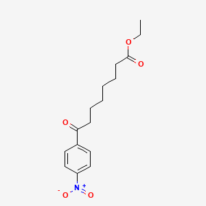 Ethyl 8-(4-nitrophenyl)-8-oxooctanoate