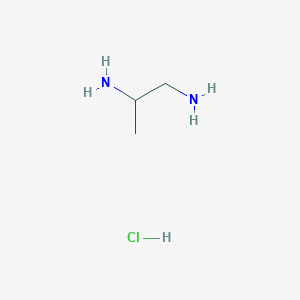 molecular formula C3H11ClN2 B13279980 Propane-1,2-diamine hydrochloride CAS No. 20267-34-9