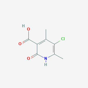 5-Chloro-4,6-dimethyl-2-oxo-1,2-dihydropyridine-3-carboxylic acid