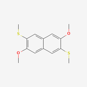 2,6-Dimethoxy-3,7-bis(methylthio)-naphthalene