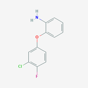 2-(3-Chloro-4-fluorophenoxy)aniline