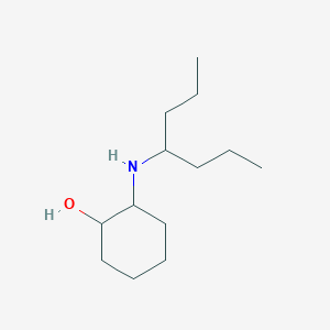 2-[(Heptan-4-yl)amino]cyclohexan-1-ol