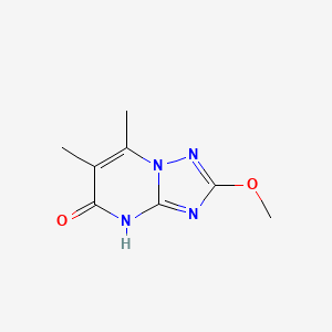 2-methoxy-6,7-dimethyl-4H,5H-[1,2,4]triazolo[1,5-a]pyrimidin-5-one