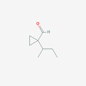 1-(Butan-2-yl)cyclopropane-1-carbaldehyde