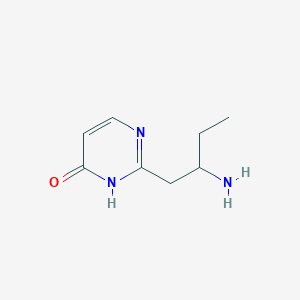 2-(2-Aminobutyl)-3,4-dihydropyrimidin-4-one