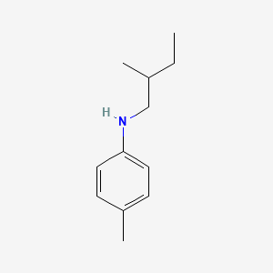 4-methyl-N-(2-methylbutyl)aniline