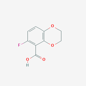 6-Fluoro-2,3-dihydro-1,4-benzodioxine-5-carboxylic acid