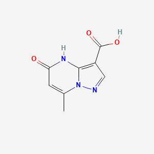 7-methyl-5-oxo-4H,5H-pyrazolo[1,5-a]pyrimidine-3-carboxylic acid