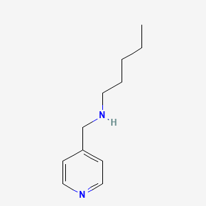 N-(pyridin-4-ylmethyl)pentan-1-amine