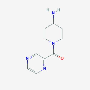 1-(Pyrazine-2-carbonyl)piperidin-4-amine