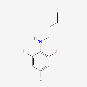 N-butyl-2,4,6-trifluoroaniline