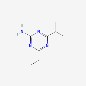 4-Ethyl-6-(propan-2-yl)-1,3,5-triazin-2-amine