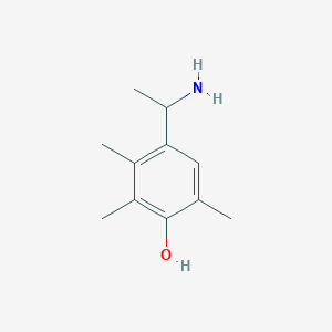 4-(1-Aminoethyl)-2,3,6-trimethylphenol