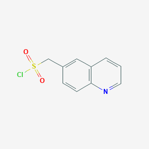 Quinolin-6-ylmethanesulfonylchloride