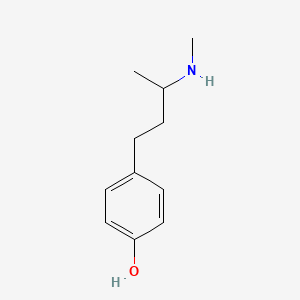 4-[3-(Methylamino)butyl]phenol