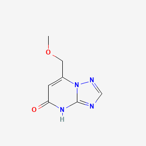 7-(methoxymethyl)-4H,5H-[1,2,4]triazolo[1,5-a]pyrimidin-5-one