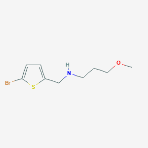 [(5-Bromothiophen-2-yl)methyl](3-methoxypropyl)amine