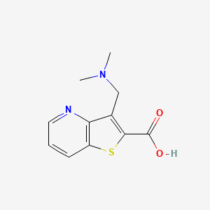 3-[(Dimethylamino)methyl]thieno[3,2-b]pyridine-2-carboxylic acid