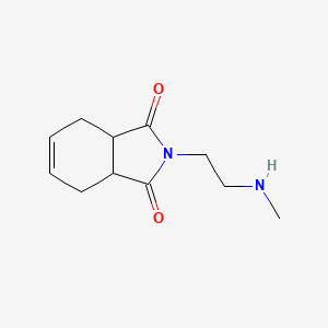 2-[2-(Methylamino)ethyl]-2,3,3A,4,7,7A-hexahydro-1H-isoindole-1,3-dione